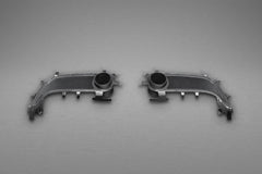 Capristo Ferrari 488 - Carbon End Pipe Shells (Matte)