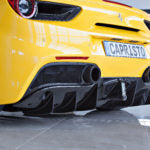 Ferrari 488 - Carbon End Pipe Shells (Matte)
