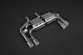 Capristo BMW M2 (F87) - ECE Valved Exhaust with Mid-Silencer Spare Pipes and Stainless Tips (CES3)