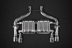 Capristo BMW M2 (F87) - ECE Valved Exhaust with Mid-Silencer Spare Pipes and Stainless Tips (CES3)