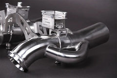 Capristo Maserati MC20 - Exhaust System with Black Chrome/Gold End Pipes