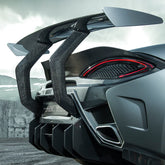 MCLAREN 570S AERO WING BLADE CARBON FIBER W/ CARBON FIBER UPRIGHTS