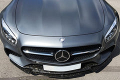 Capristo Mercedes AMG GT/GTS - Carbon Fiber Front Spoiler (Matte)