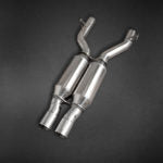 Capristo Mercedes AMG C63 (W204) Black Series - Valved Exhaust with Middle Silencer Pipes