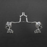 Capristo Mercedes AMG C63 (W204) - Valved Exhaust with Mid-Silencer Delete Pipes (CES3)
