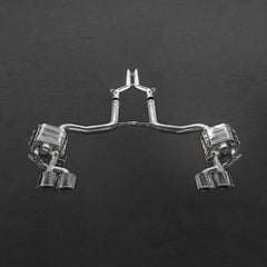 Capristo Mercedes AMG C63 (W204) - Valved Exhaust with Mid-Silencer Delete Pipes (CES3)