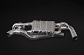 Porsche 992 - Valved Exhaust Muffler for OEM Cats (OE Actuators)
