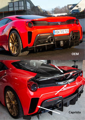 Ferrari 488 Pista (Coupe) - Carbon Fiber Rear Wing