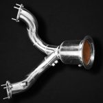 Capristo Porsche 536 Cayenne 3.0T/E-Hybrid (19+) - 100 Cell Sports Cat Downpipes