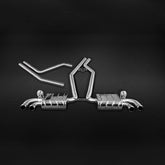 Porsche 958 Cayenne V8 GTS (12-14) - Valved Exhaust with Mid-Silencer Delete (CES3)