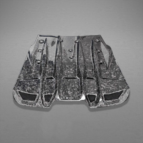 Porsche 991.2 GT3RS - Forged Carbon Fiber Engine Cover/Diffuser