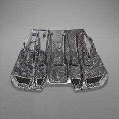 Porsche 991.2 GT3RS - Forged Carbon Fiber Engine Cover/Diffuser