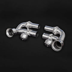 Porsche 991 GT3/RS/911R - Valved Middle Silencer Delete Pipes