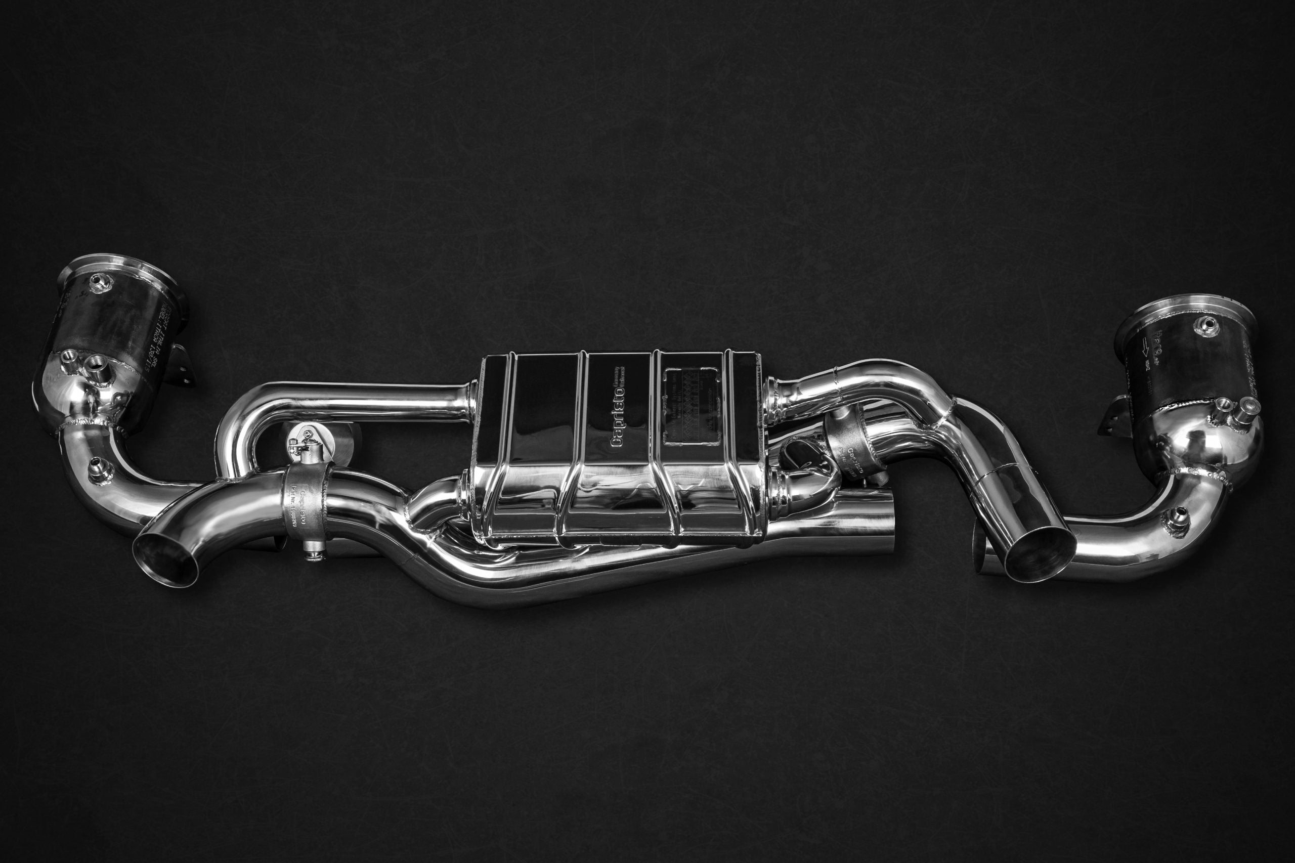Porsche 992 - Valved Exhaust incl. 250 Cell Sport Cats (CES3 Version)