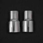 Capristo Porsche 536 Cayenne Turbo/Turbo E-Hybrid/GTS (19+) - Valved Exhaust with Mid-Silencer Delete, for OEM Tips (CES3)