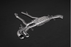 Rolls Royce Cullinan - Exhaust System, Mid-Silencer Delte, and 200 Cell Sport Cat Mid Pipes (for OE Actuators)