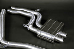 Capristo Audi RS5 (B8) - ECE Valved Exhaust with Middle Silencer Pipes