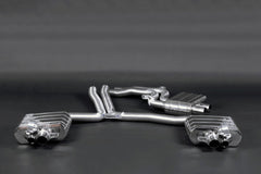 Capristo Audi RS5 (B8) - ECE Valved Exhaust with Middle Silencer Pipes