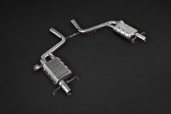 Capristo Mercedes AMG S63/550/500 (W222 Sedan) 4.7L/5.5L - Valved Exhaust with Mid-Pipes (CES3)