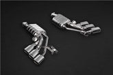 Capristo Mercedes AMG G63 (W463A) 4L BiTurbo - ECE Valved Triple Mufflers (CES3)