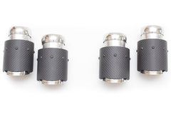 Fabspeed Porsche E3 Cayenne S 2.9L Turbo Deluxe Quad Style Tips