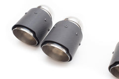 Fabspeed Porsche E3 Cayenne S 2.9L Turbo Deluxe Quad Style Tips