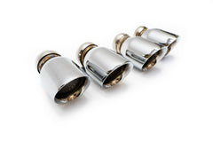 Fabspeed Porsche E3 Cayenne S 2.9L Turbo Deluxe Quad Style Tips