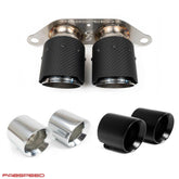 Fabspeed Porsche 991.2 GT3 / GT3 RS Deluxe Dual Style Tips (2017-2019)