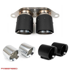 Fabspeed Porsche 991.2 GT3 / GT3 RS Deluxe Dual Style Tips (2017-2019)