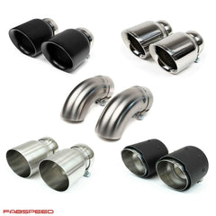 Fabspeed Porsche 992 GT3 Deluxe Dual Style Tips (2022+)