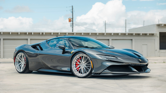 Ferrari SF90 Stradale | AL13 DB017 Wheels, Michelin Tires & XPEL Full-Body PPF by TR3 Performance