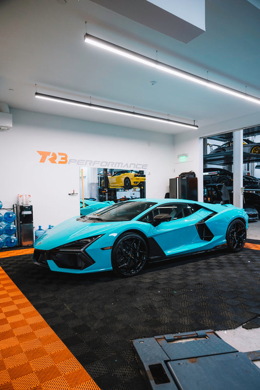 Lamborghini Revuelto Blu Glauco Protected with XPEL PPF in South Florida | TR3 Performance