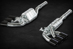 Mercedes AMG G63 (W465) Capristo Exhaust Valved Triple Mufflers (OE Acuators)