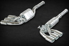 Mercedes AMG G63 (W465) Capristo Exhaust Valved Triple Mufflers (OE Acuators)