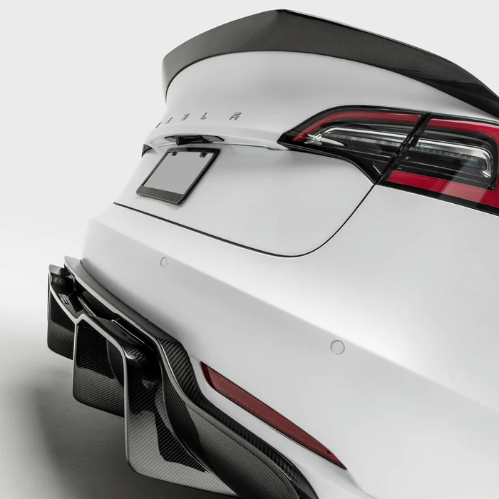 Tesla Model 3 Volta Aero Rear Diffuser *Track Edition* | Vorsteiner ...
