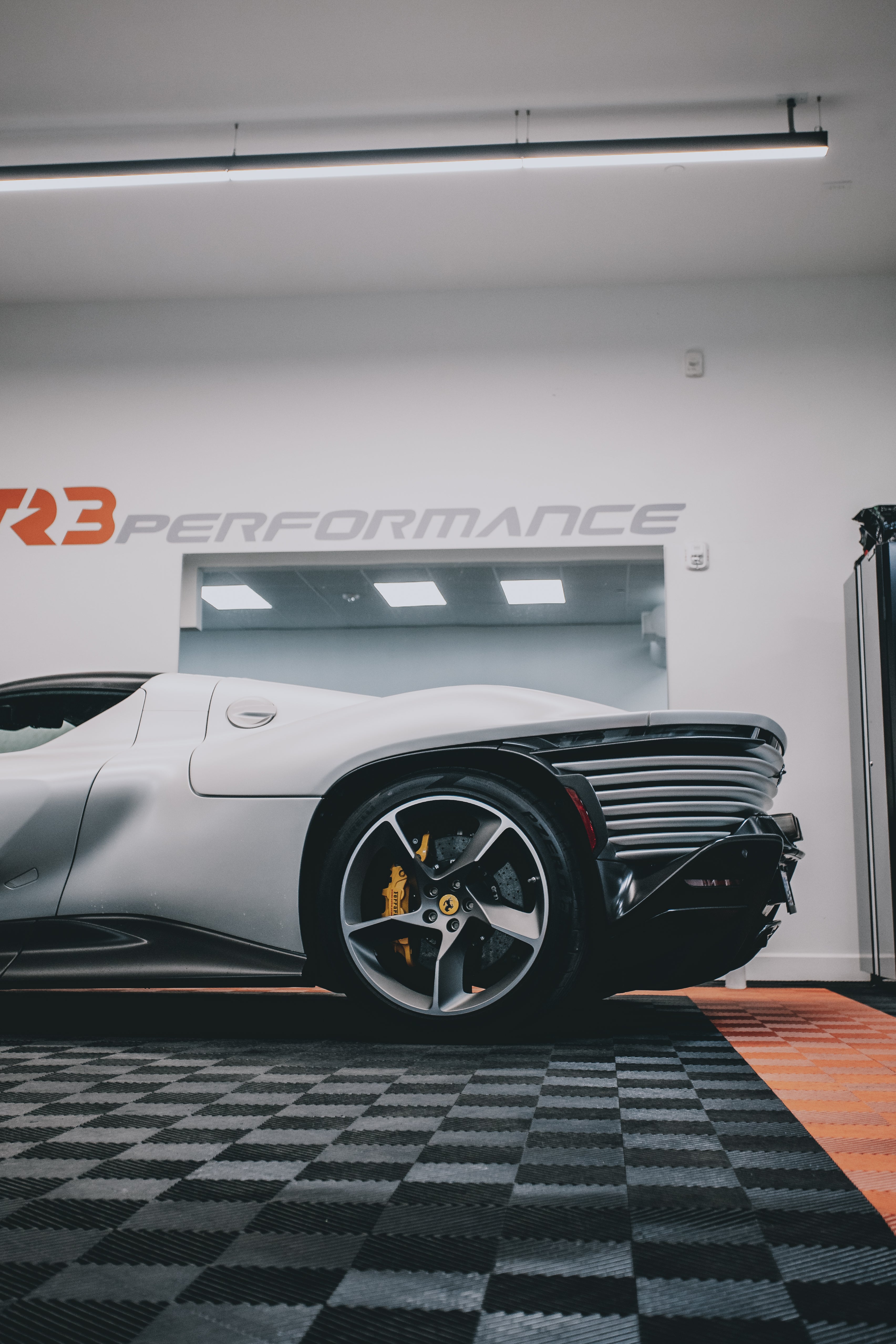 Ferrari SP3 at TR3 Performance for Paint Protection Film XPEL
