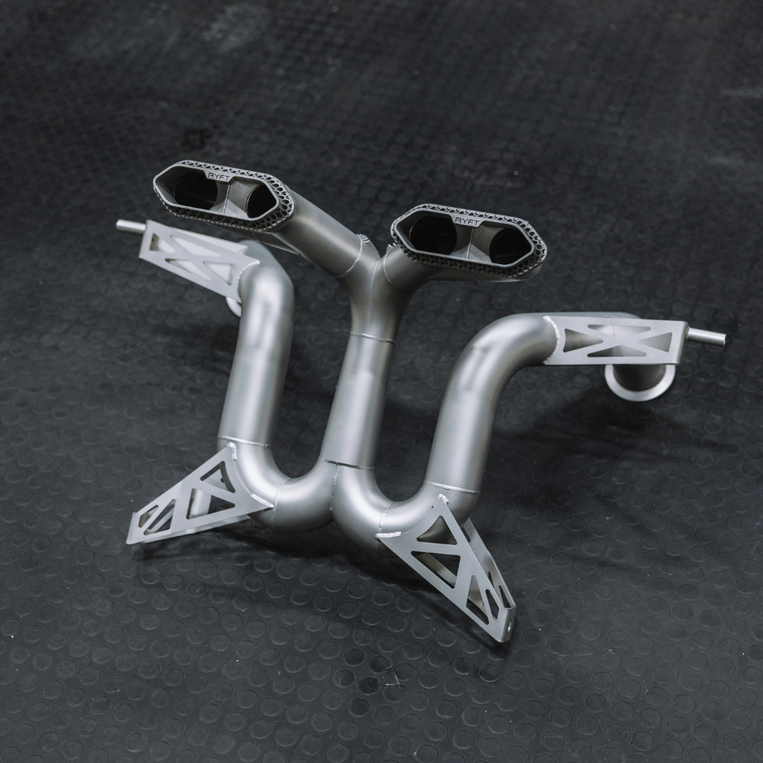 Lamborghini Revuelto RYFT Titanium Exhaust System - High Frequency Lamborghini Revuelto RYFT Titanium Exhaust System - High Frequency