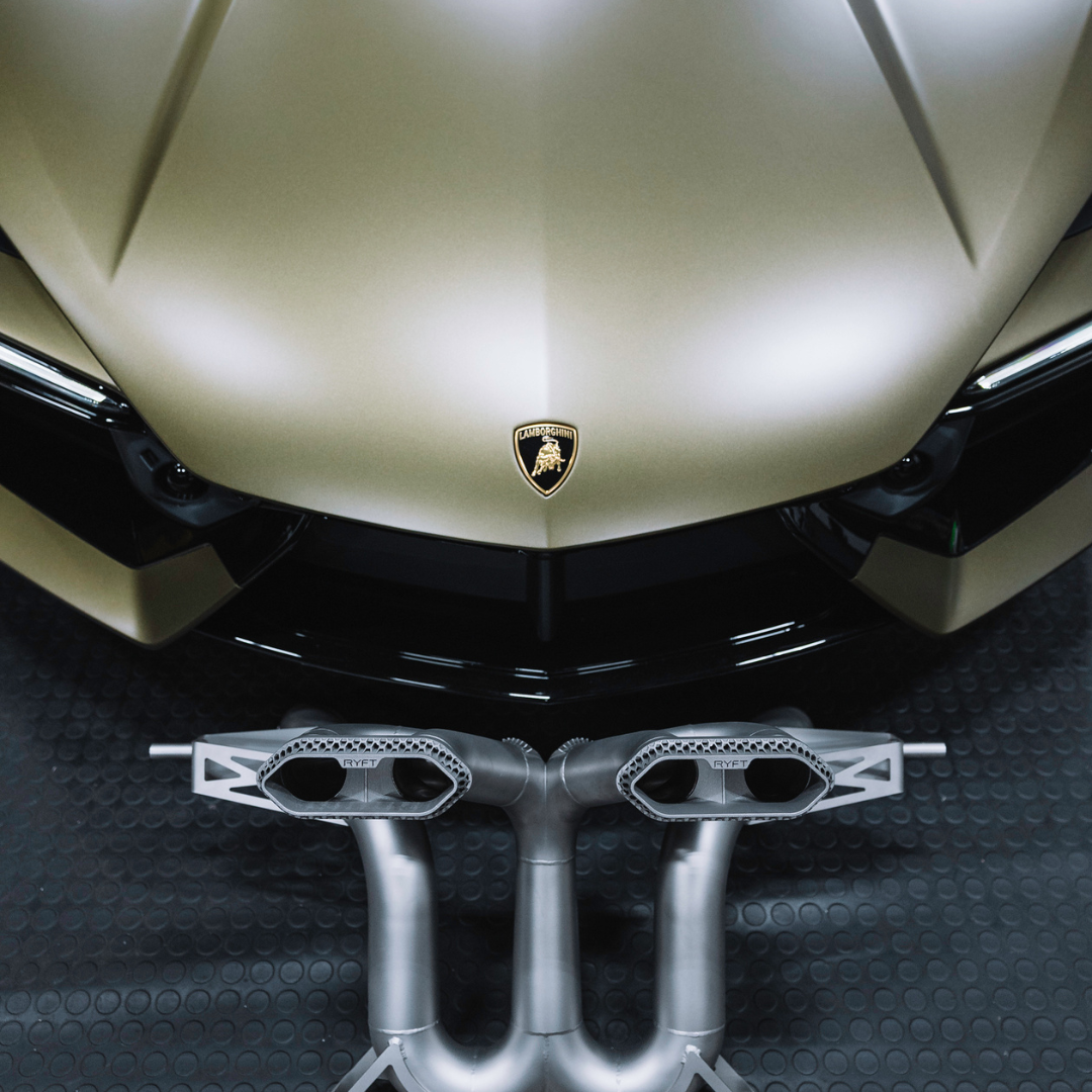 Lamborghini Revuelto RYFT Titanium Exhaust System - High Frequency Lamborghini Revuelto RYFT Titanium Exhaust System - High Frequency