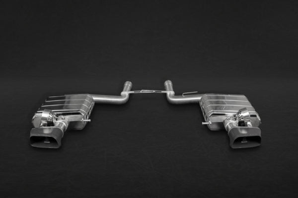 BMW 550i (F10) - ECE Valved Mufflers with Ceramic Tips (CES3)