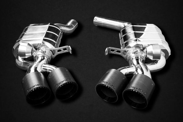 Audi RS6/7 (C8) - Valved Exhaust with Carbon Fiber Tips (CES3)