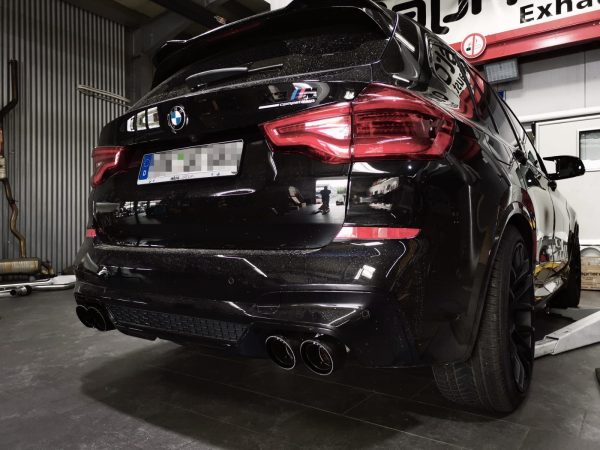 BMW X3M Competition (G01/F97) - Exhaust System, OPF Delete Mid Pipes, and Carbon Fiber Tips