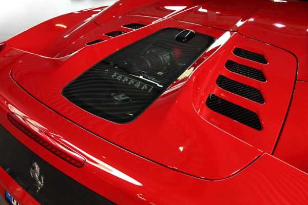 Ferrari 458 Spider - Carbon and Glass Bonnet (Raw)