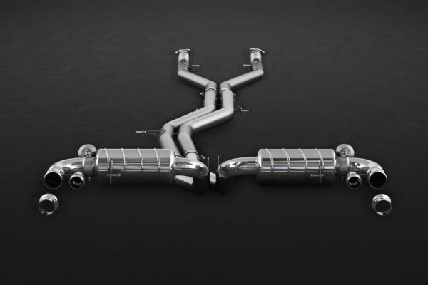 Bentley Bentayga (W12) - Valved Exhaust with Cat and Middle Silencer Spare Pipes (CES3)