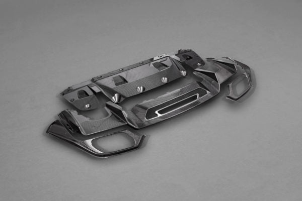 Mercedes AMG GT/GTS - Carbon Fiber Rear Diffuser (Matte)