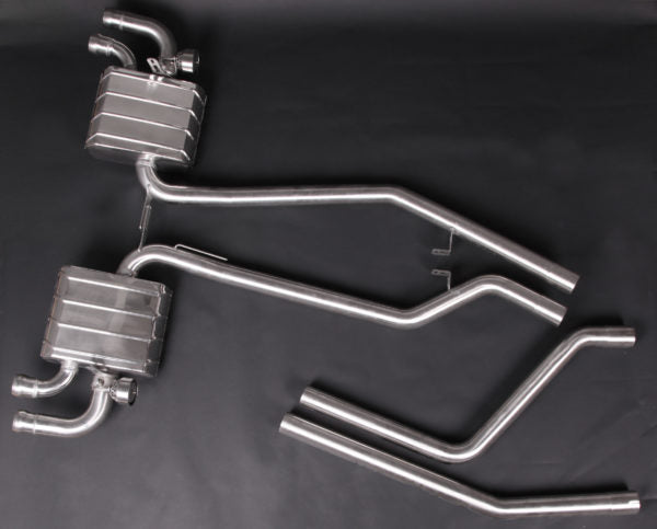 Porsche 958 Cayenne Turbo/S (10-14) - Valved Exhaust with Mid-Pipes (CES3)