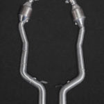 Jaguar F-Type V8S - Valved Exhaust with Sports Cats 250 Cell and X Pipe (for OE Actuators)