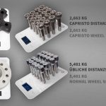 Ferrari Portofino - Wheel Spacers 11mm Front / 17mm Rear (Star Shape) with Titanium Wheel Bolts