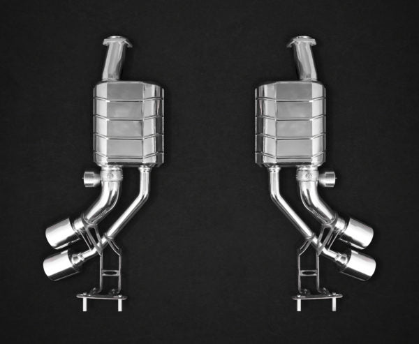 Mercedes AMG G63/550/500 (W463) - ECE Valved Dual Mufflers (CES3)
