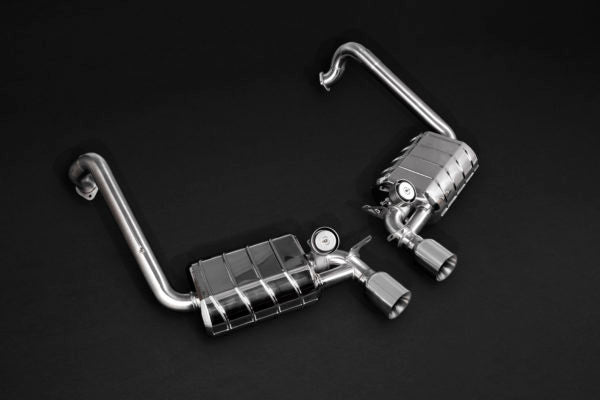 Porsche 981/982 Boxster/Cayman/GT4/718 - Valved Exhaust with Stainless Tips (CES3)