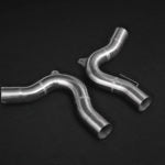 Porsche 971 Panamera GTS/Turbo/S - Valved Exhaust with Mid-Pipes and Stainless Tips (CES3)